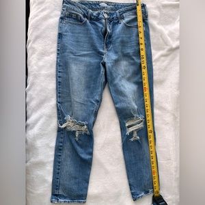 Straight leg jeans